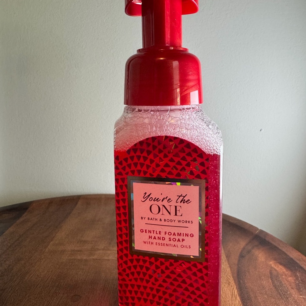 Bath & Body Works Red Foaming Hand Soap You’re the One